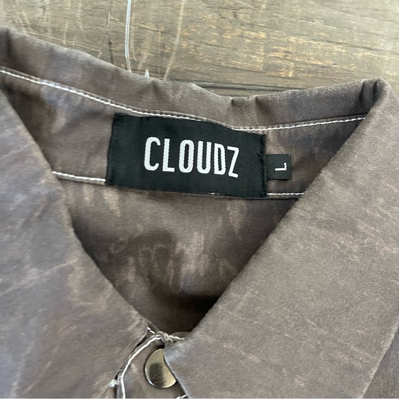 CLOUDZ snap button down shirt - Picture 4 of 7